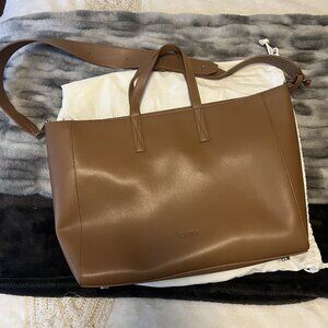 Calpak Haven Laptop Tote Bag - Toffee (Like New)